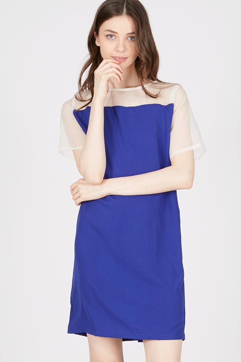 Darla Dress in Blue