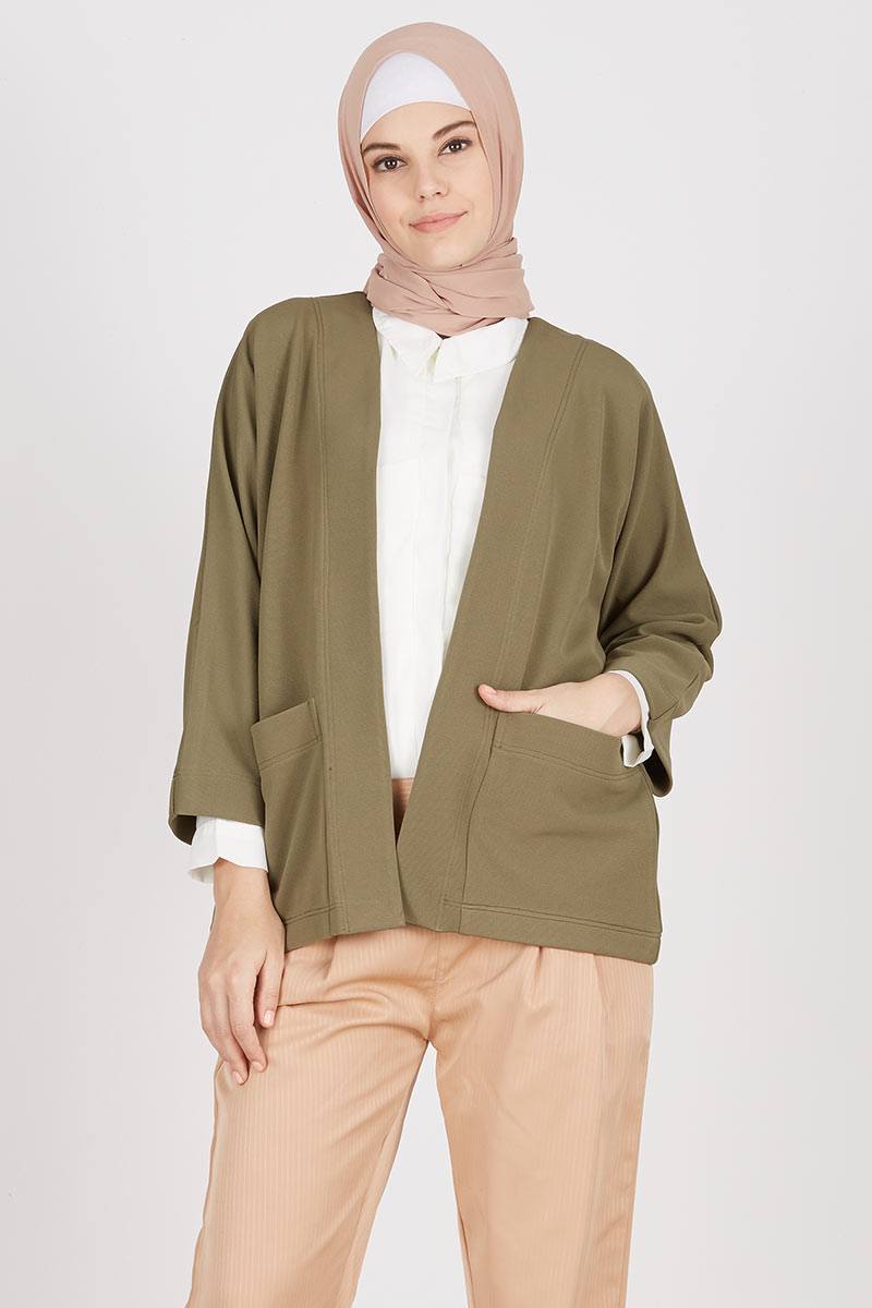 Edith Outer Olive