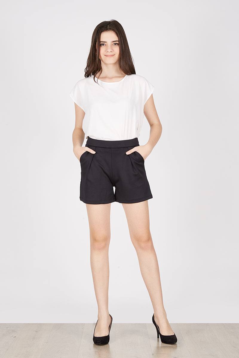 SY Simple Scuba Short Black