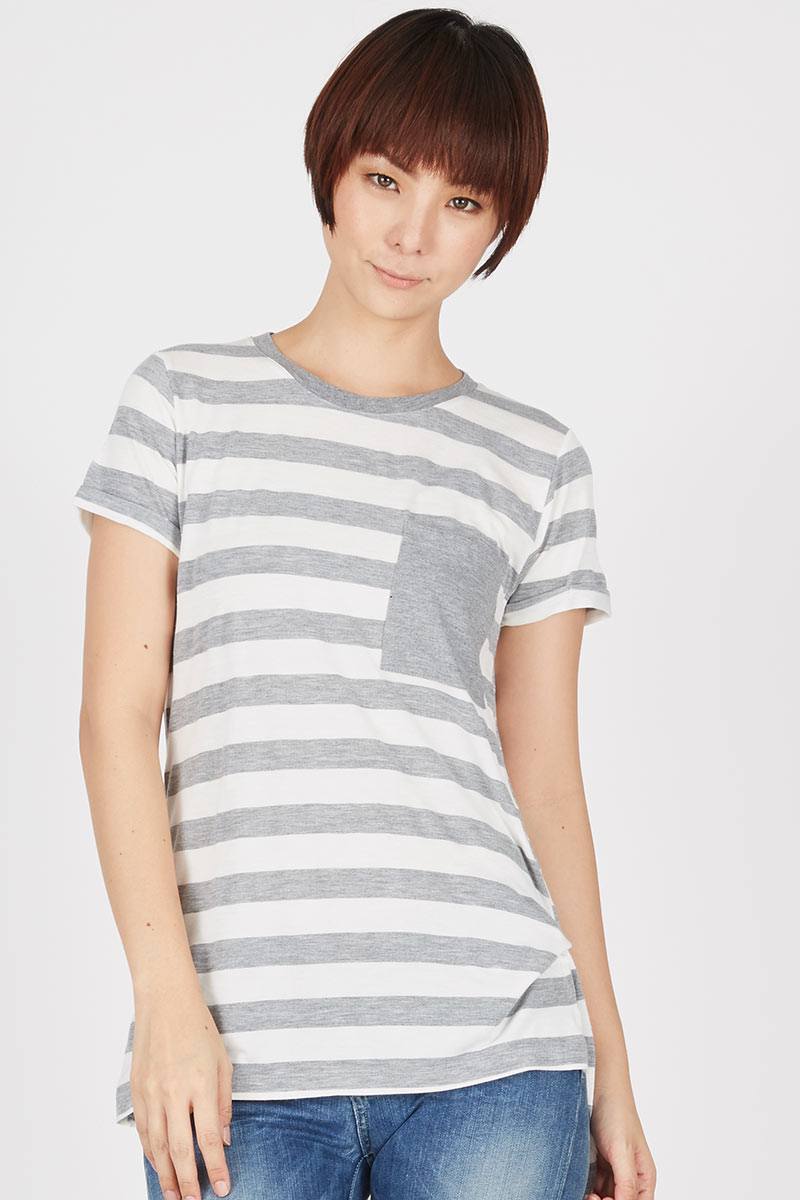 AG Stripes Shirt Grey