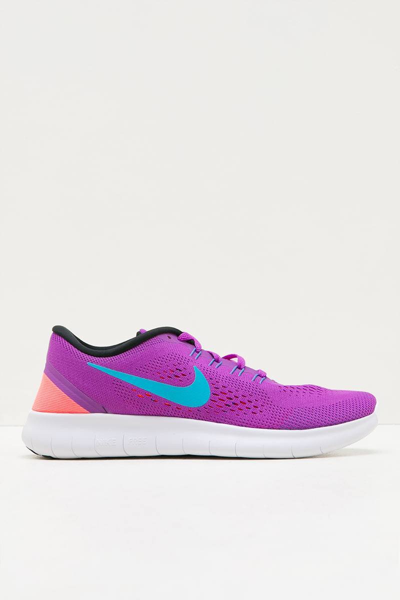 Womens Nike Free RN Running Shoe Hyper Violet