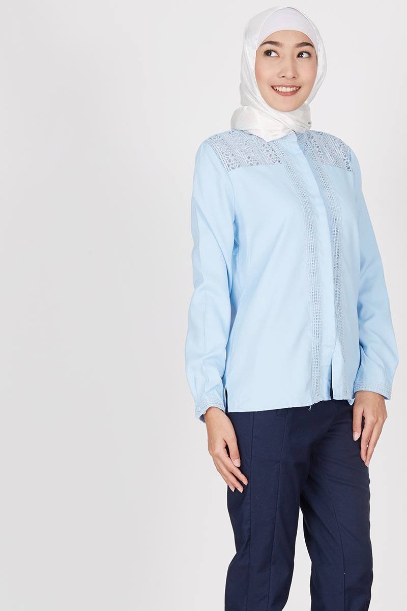 sell alessa top blue shirts hijabenka sell alessa top blue shirts hijabenka