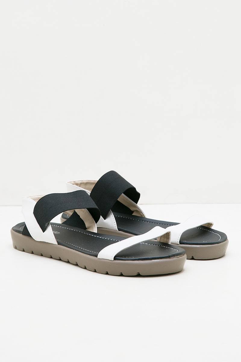 Monochrome Platform Sandals