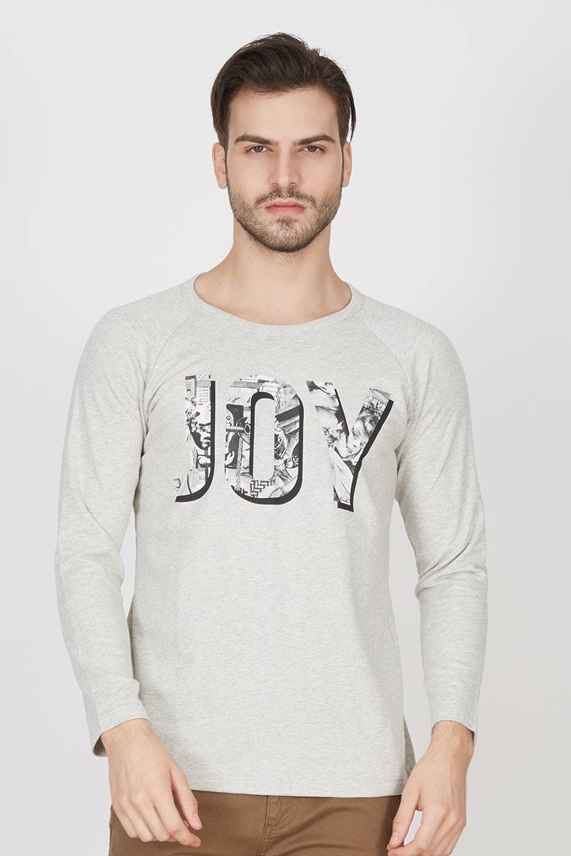 Men Jerry M1 Sweater Misty Grey