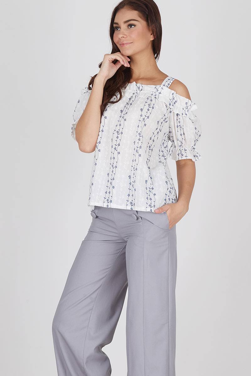 Francois Selma Top in Blue