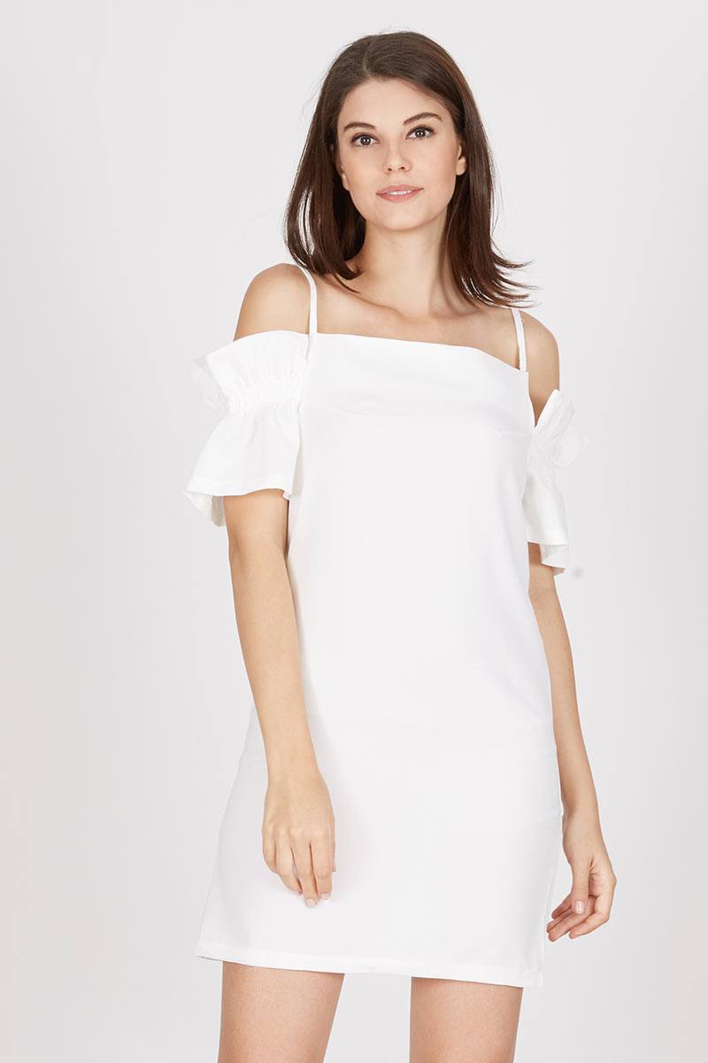 Francois Weisma Dress in White