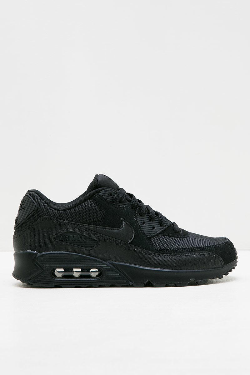 Men Nike Air Max 90 Essential Black Black