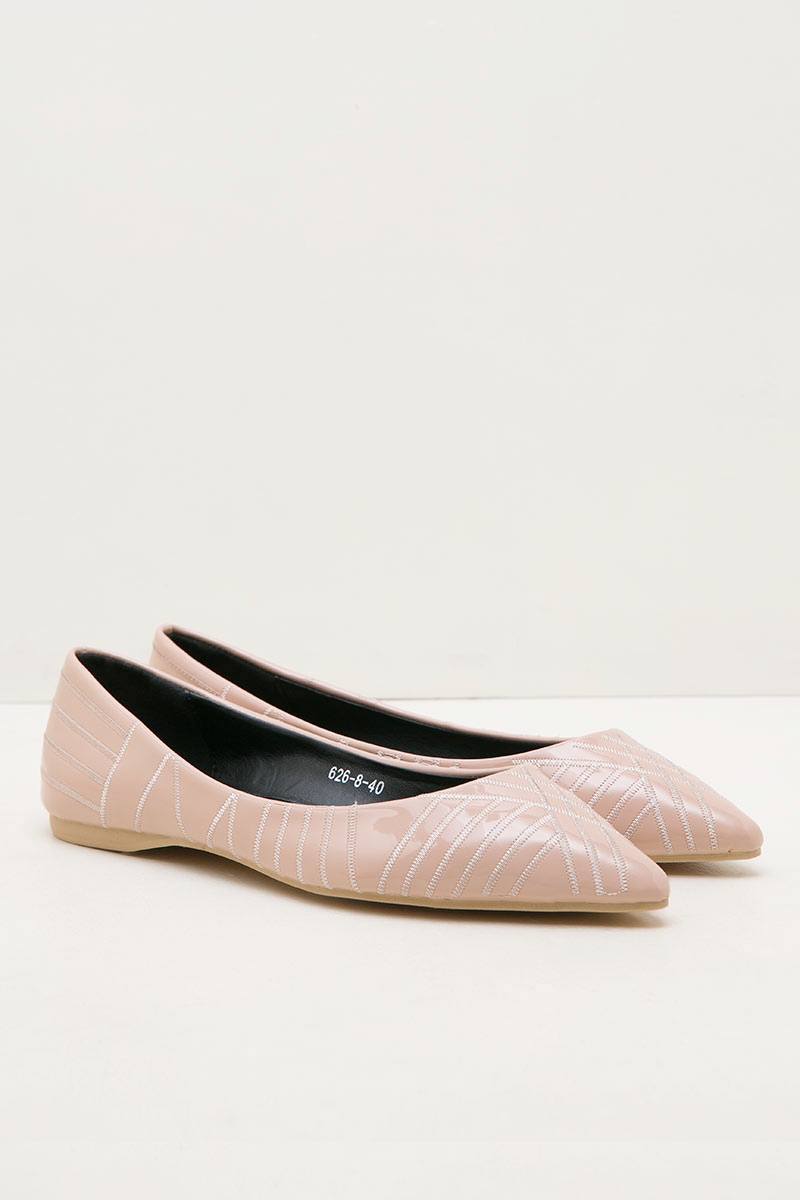 Leslie Pointy Flats PINK