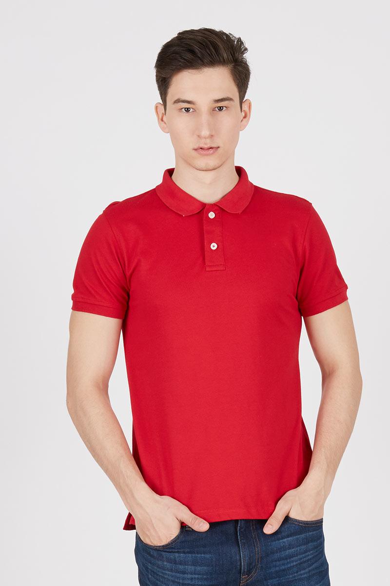 RED THE ESSENTIAL POLO SHIRT