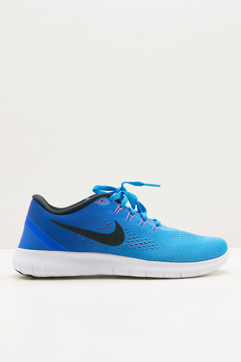 Womens Nike Free RN Running Shoe Blue