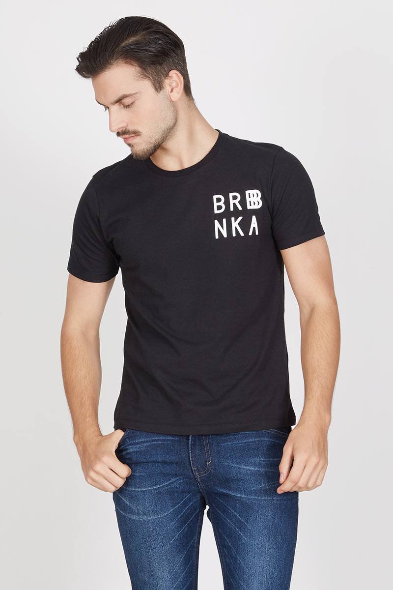 Men Berrybenka T-Shirt Black