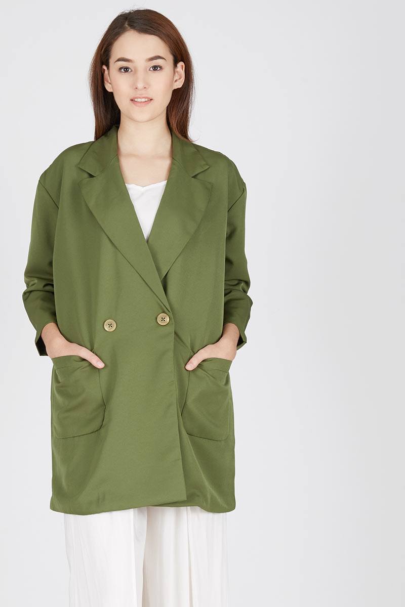 Francique Coat Green