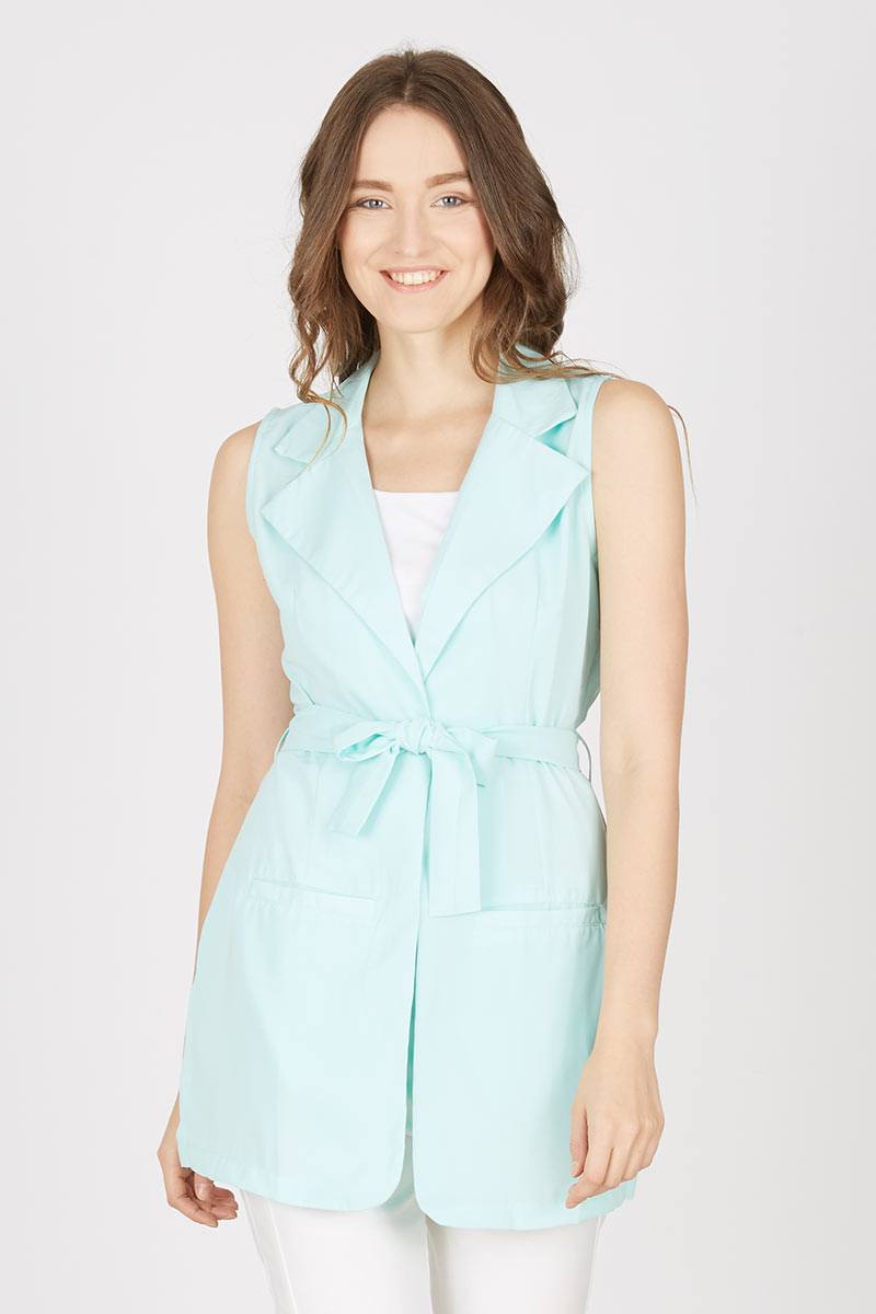 Etoile Knot Vest in Tosca