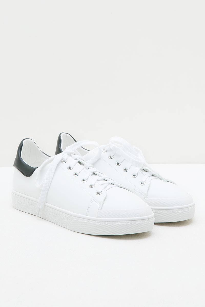 Binoche Sneakers WHITE BLACK