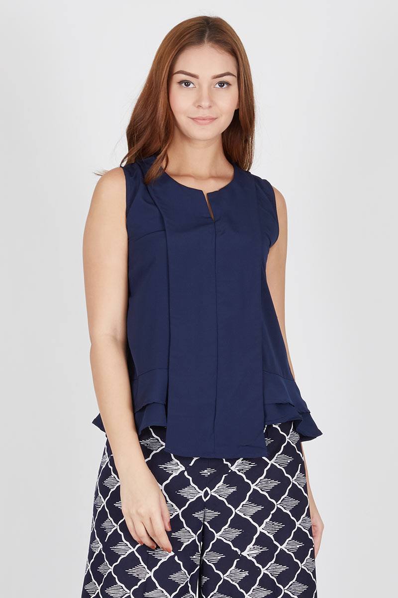 Hana Tank Top Navy