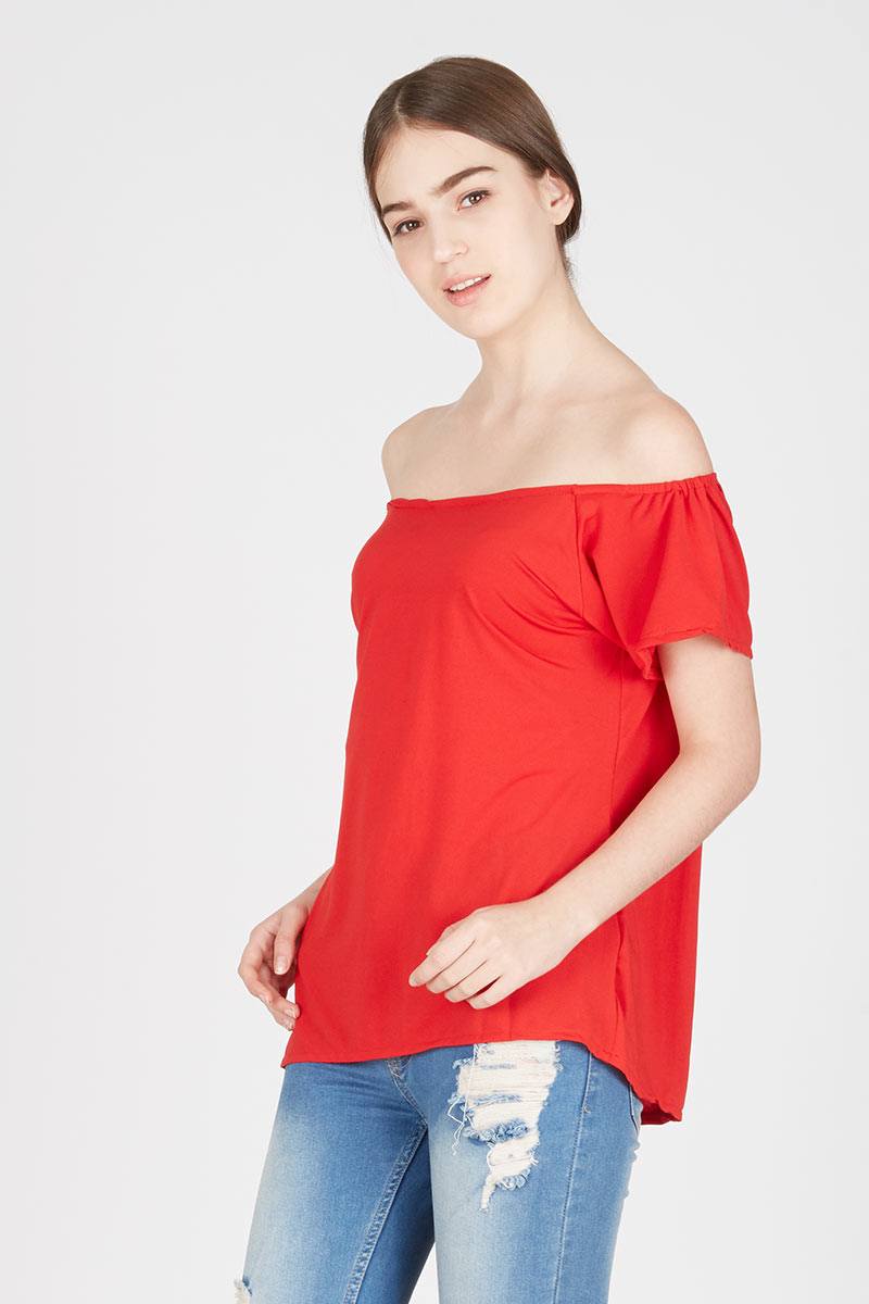 Ghassani Top Red