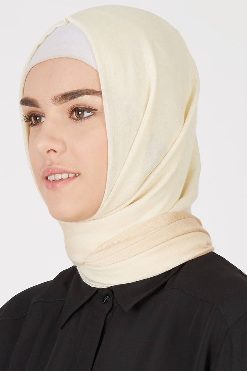 Pashmina Ombre Viscose Cream - Soft