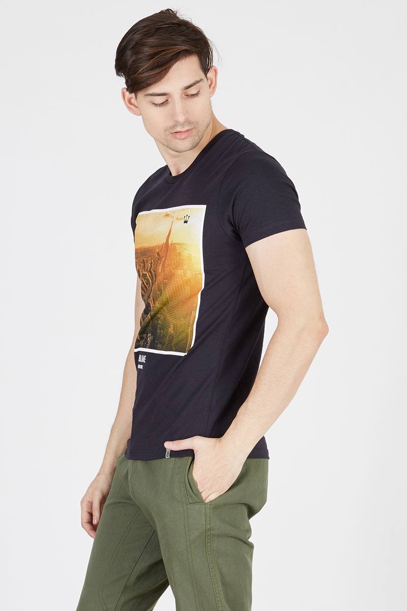 Graphic casual tee 113121612