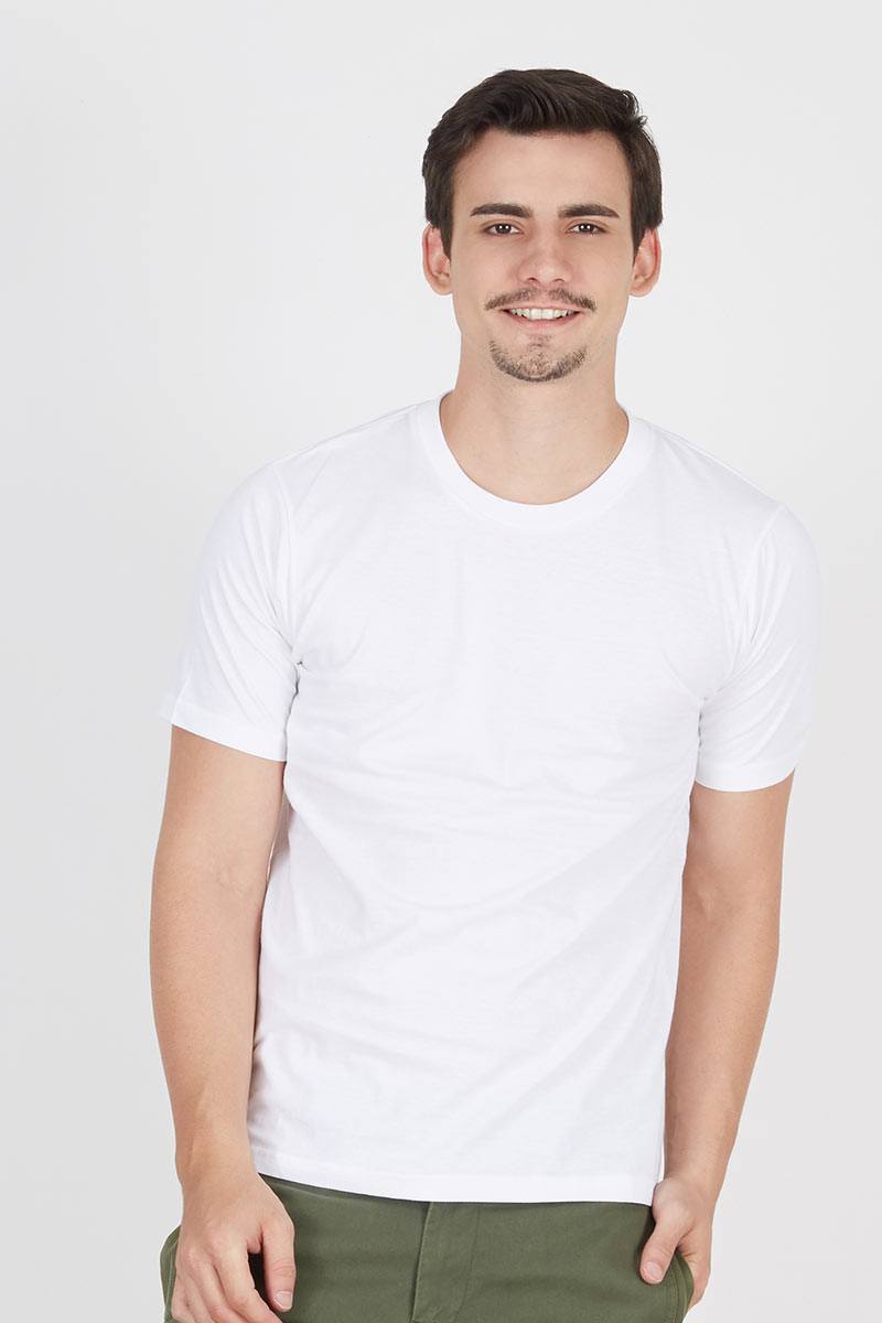 Men Aiden Basic T-shirt White