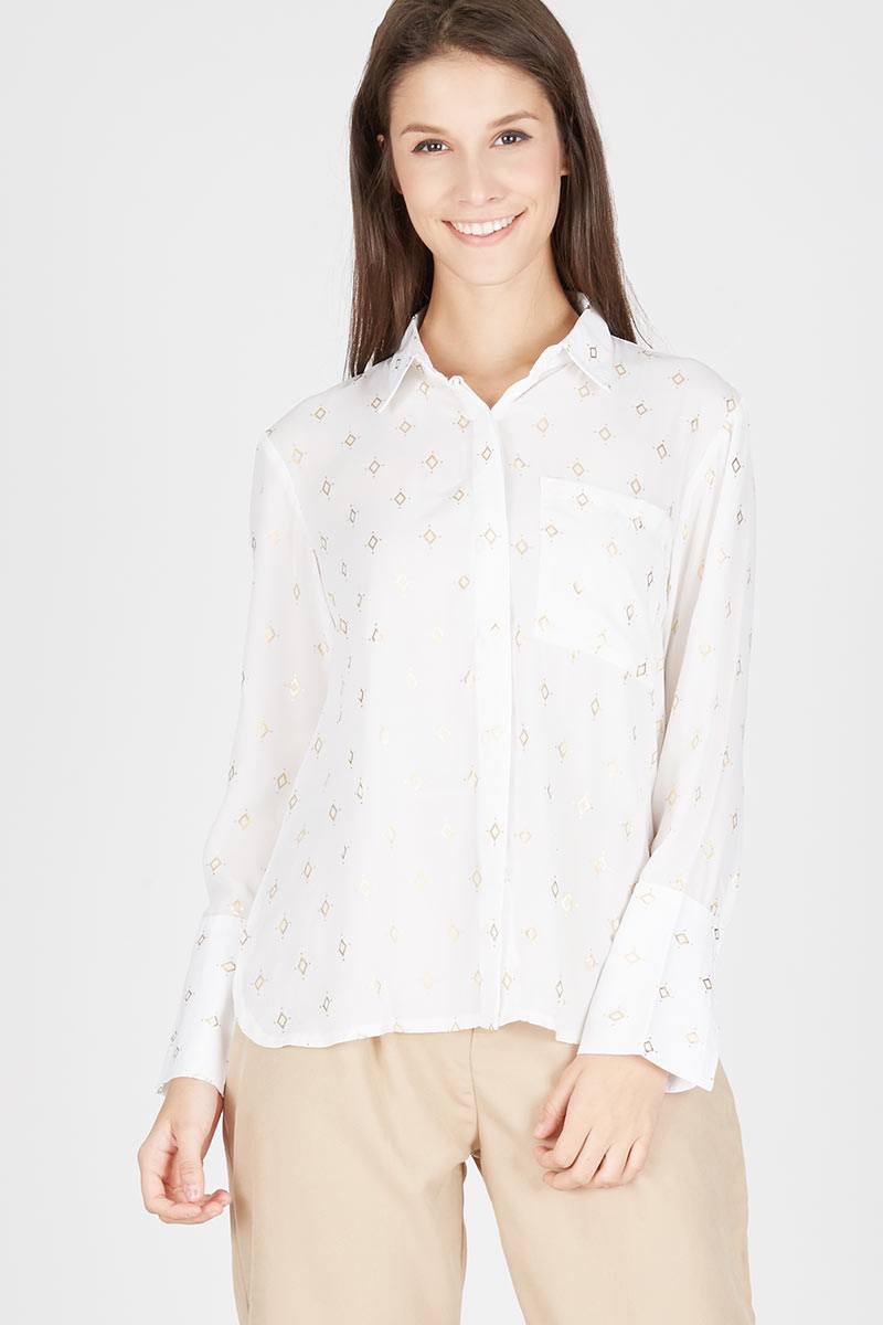 Laurel Shirt in Off White