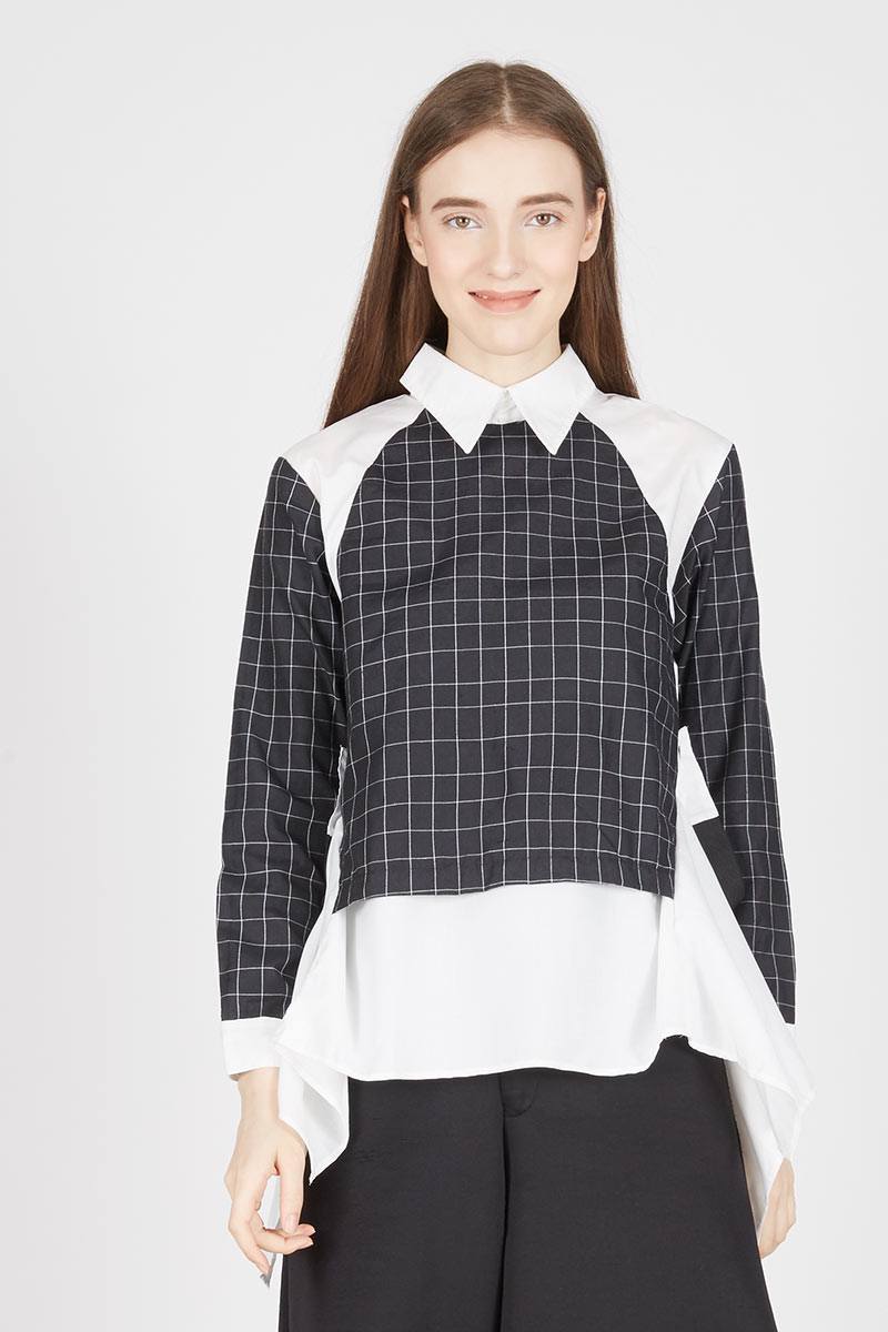Elicia Shirt Tops in Black