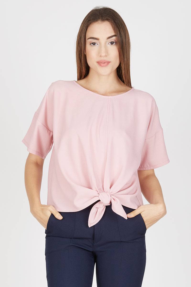 Two Style Blouse Pink