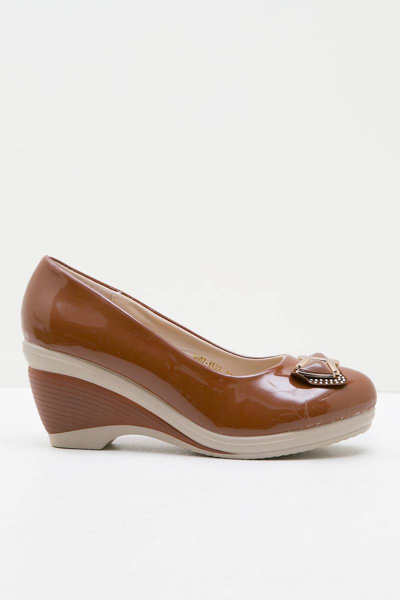 Dea Sepatu Wedges Wanita 1607-1522 - Brown