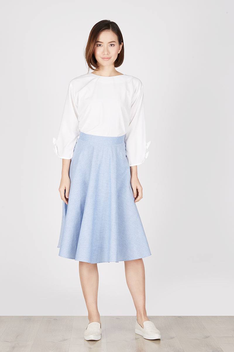 Hera Light Blue Skirt