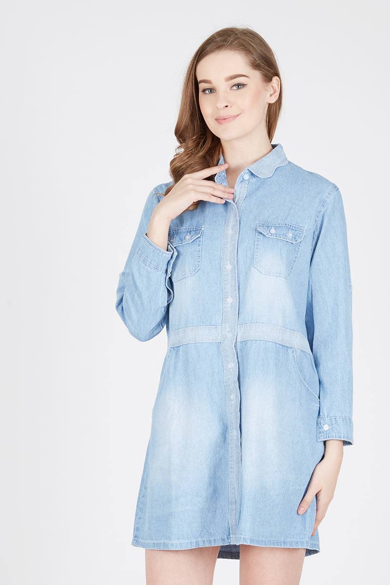 Dline Jeans Dress MiDi Xean C1524