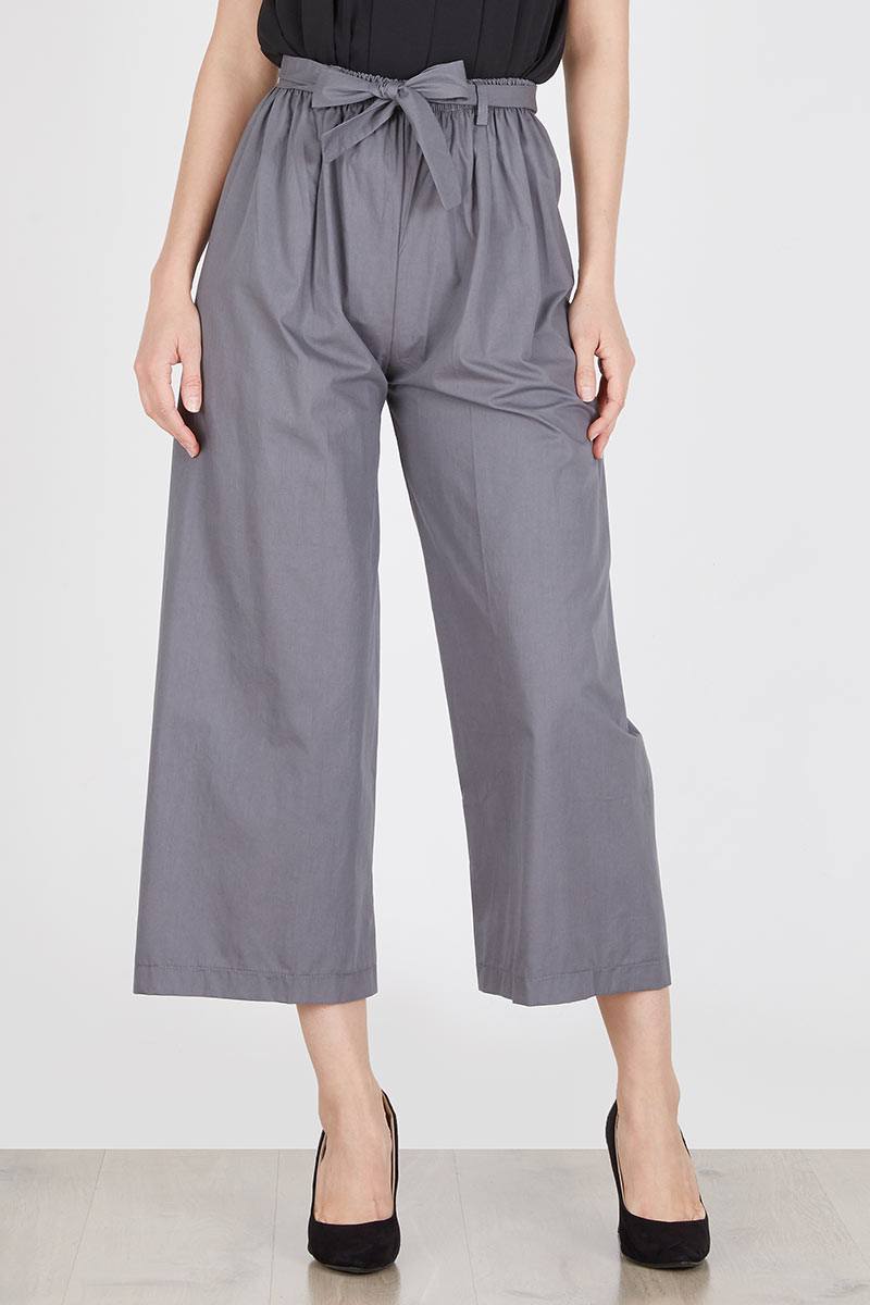 Emma Culotte Pants in Gray