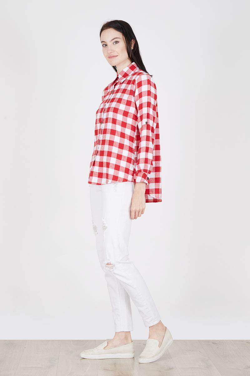 FLANEL SHIRT IN RED