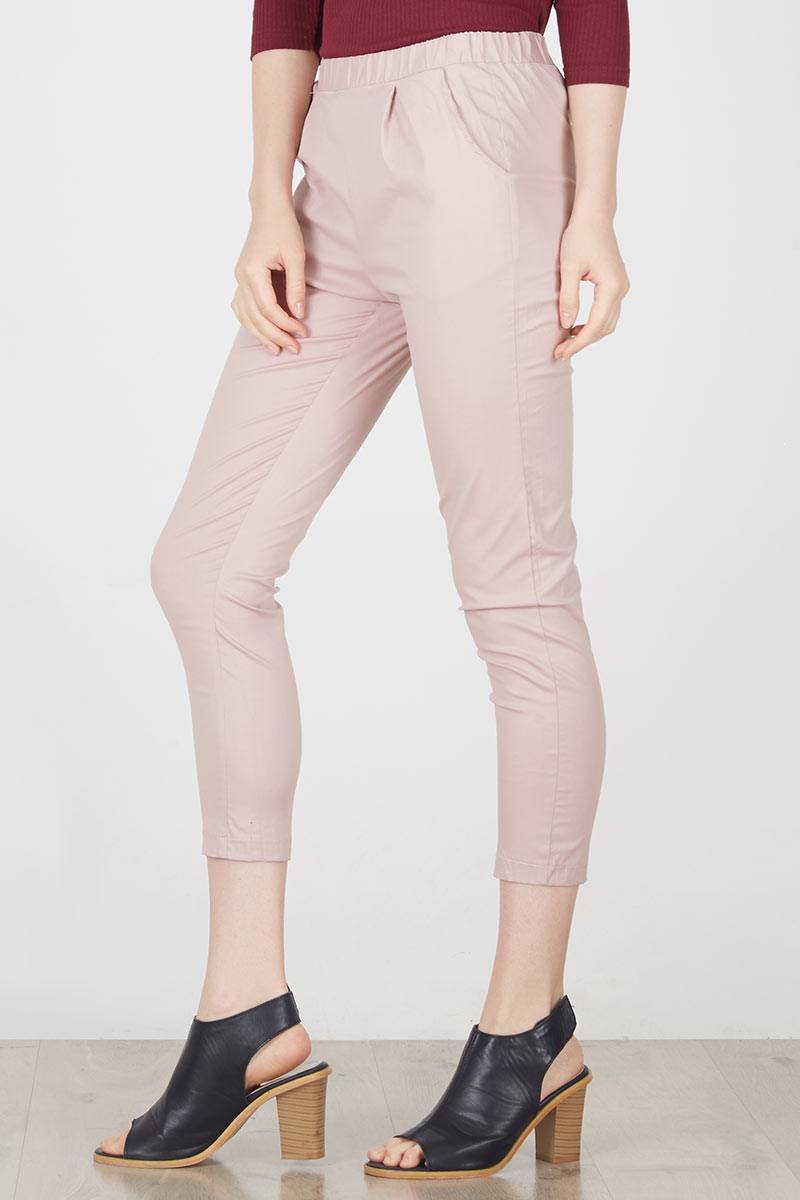 Honey Stretch Pants in Pink
