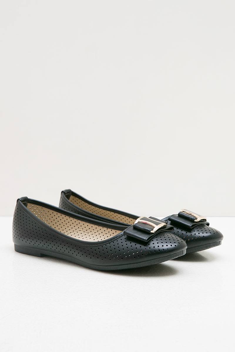 Dea Flat Shoes 1607-104 - Black