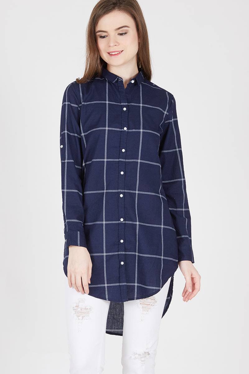 OUBLE CHECK SHIRT 24553L5NW