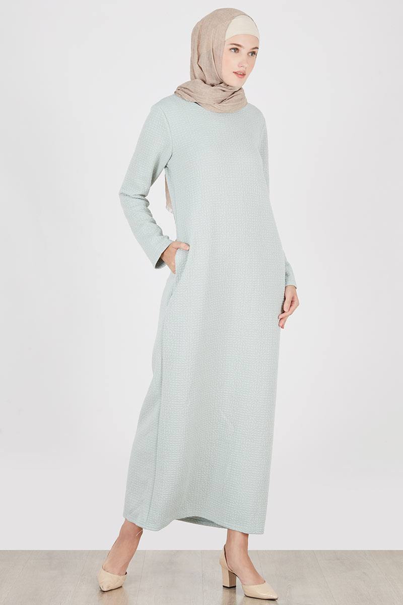 Aneta Dress Dusty Green