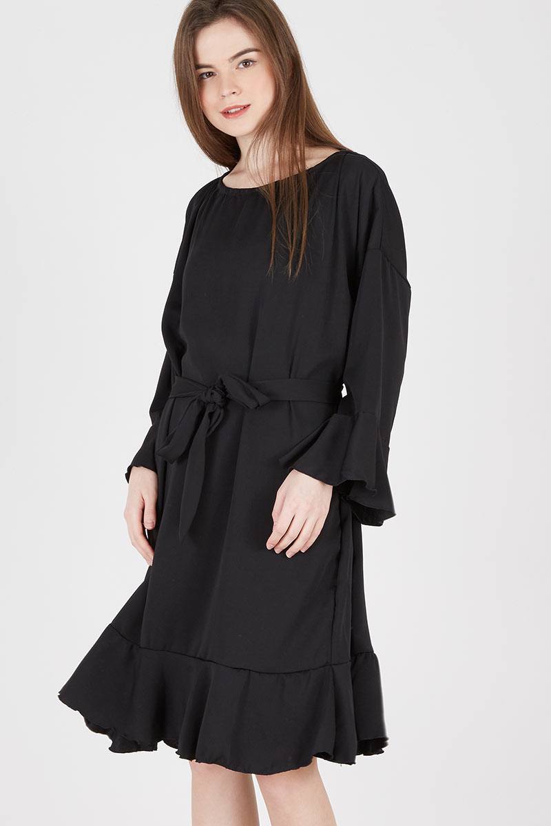 Flowy Black Dress