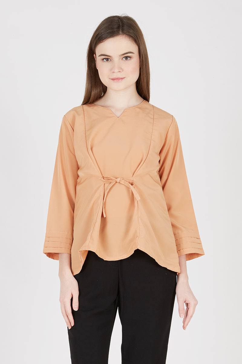 Ailine Blouse In brown