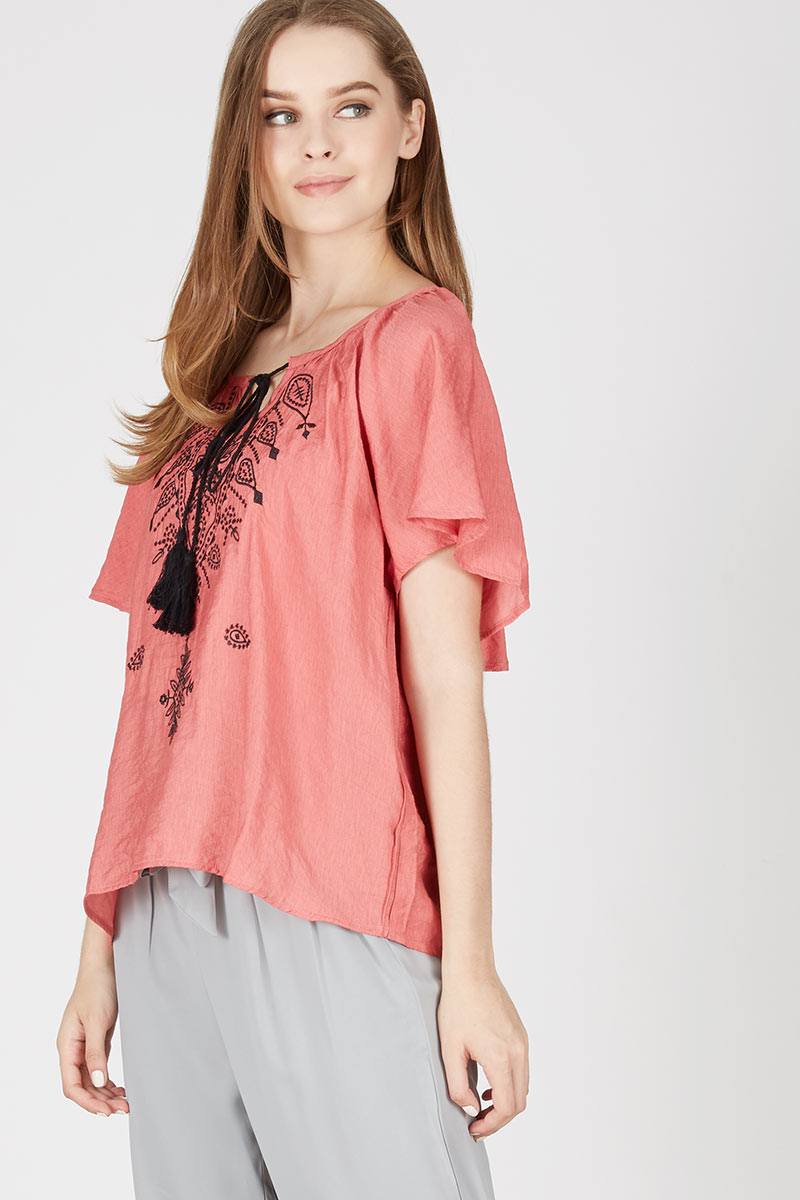 Hello Nami Top In Pink