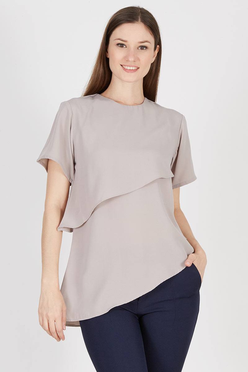RORY BLOUSE GREY