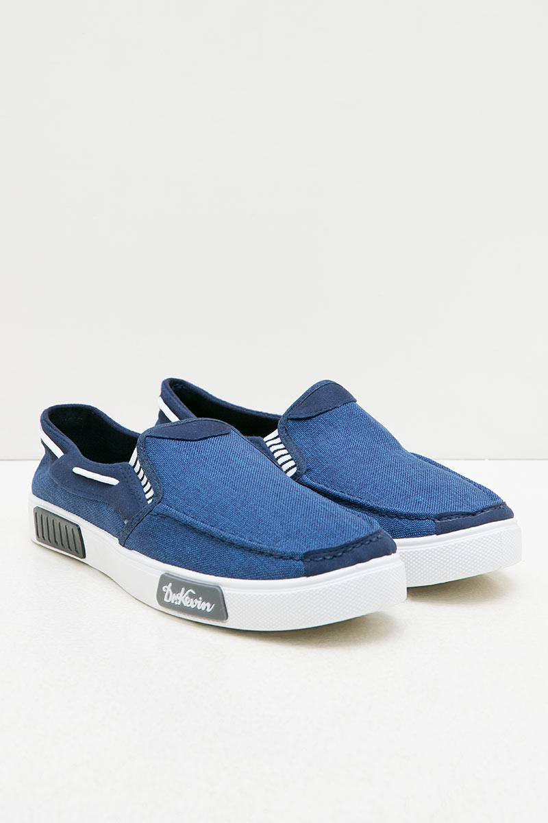 Men Casual 13279 Canvas Blue