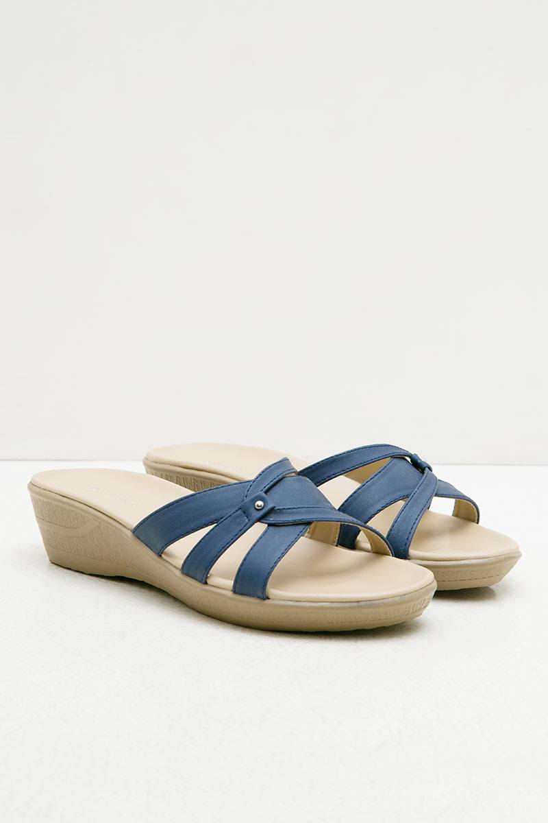 Ghirardelli Wedges Lesly Navy