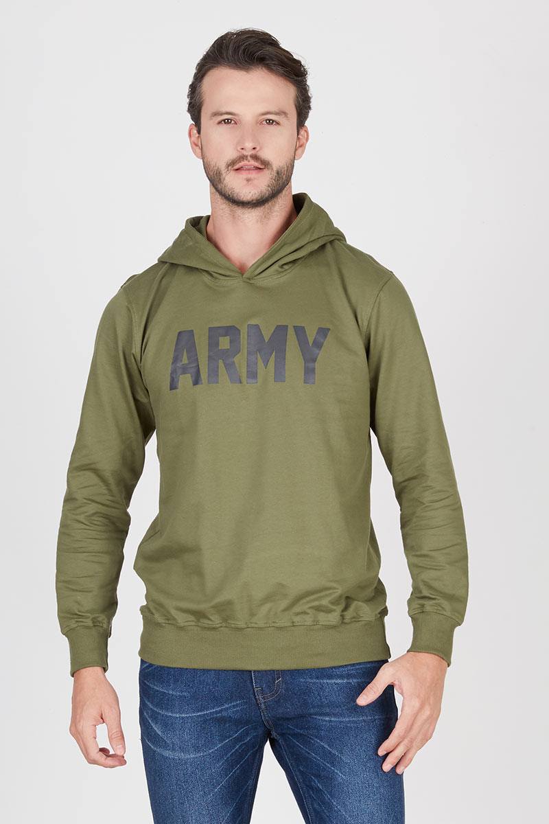 Me Hoodies sweater army green-MT252