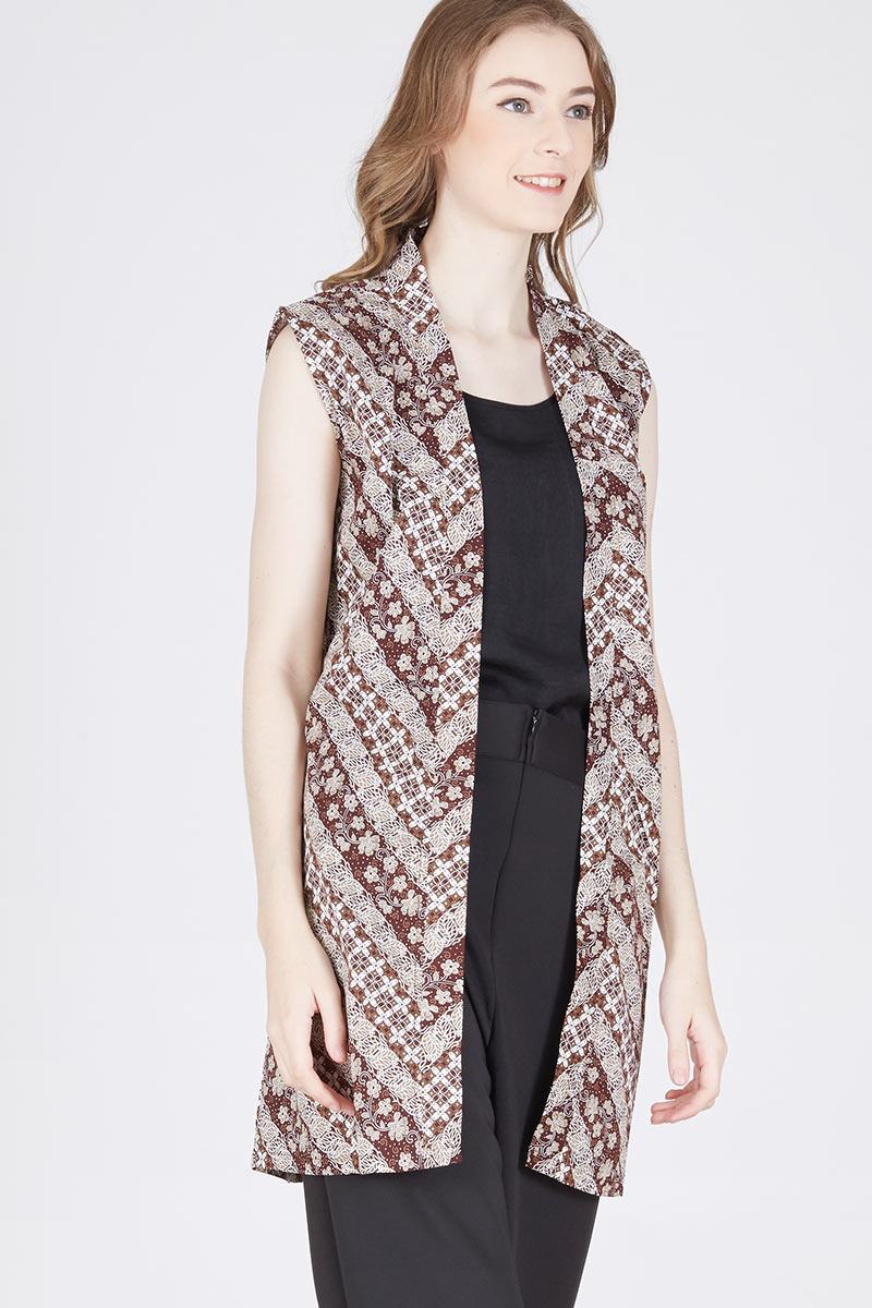 Outer Batik dhea In Brown