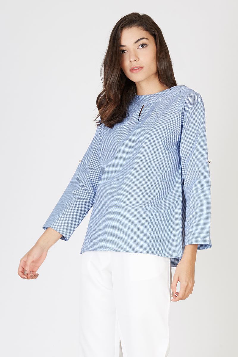 Cailan Blouse In Blue