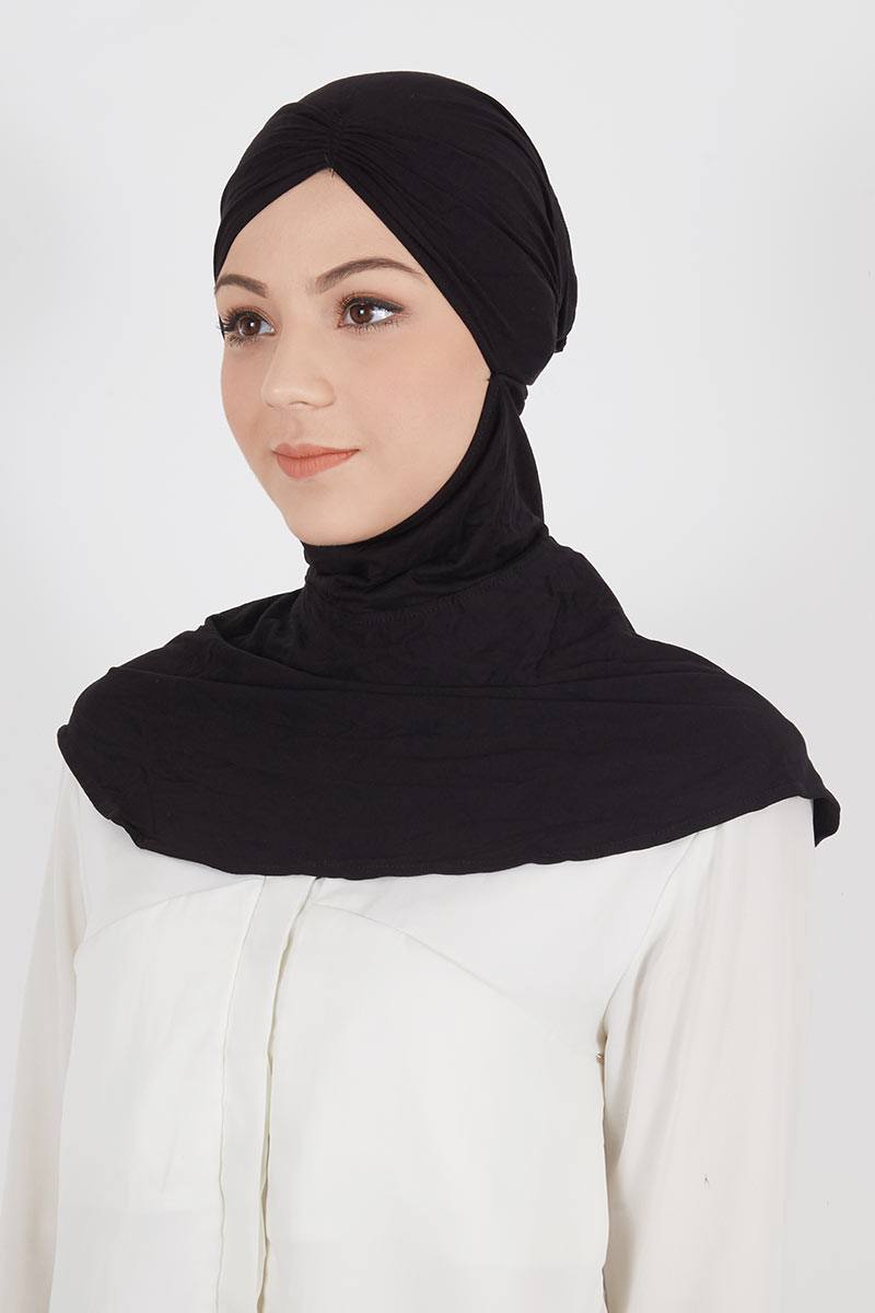 Risty Inner Hijab Black