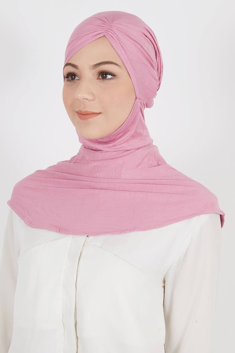 Risty Inner Hijab Dustypink