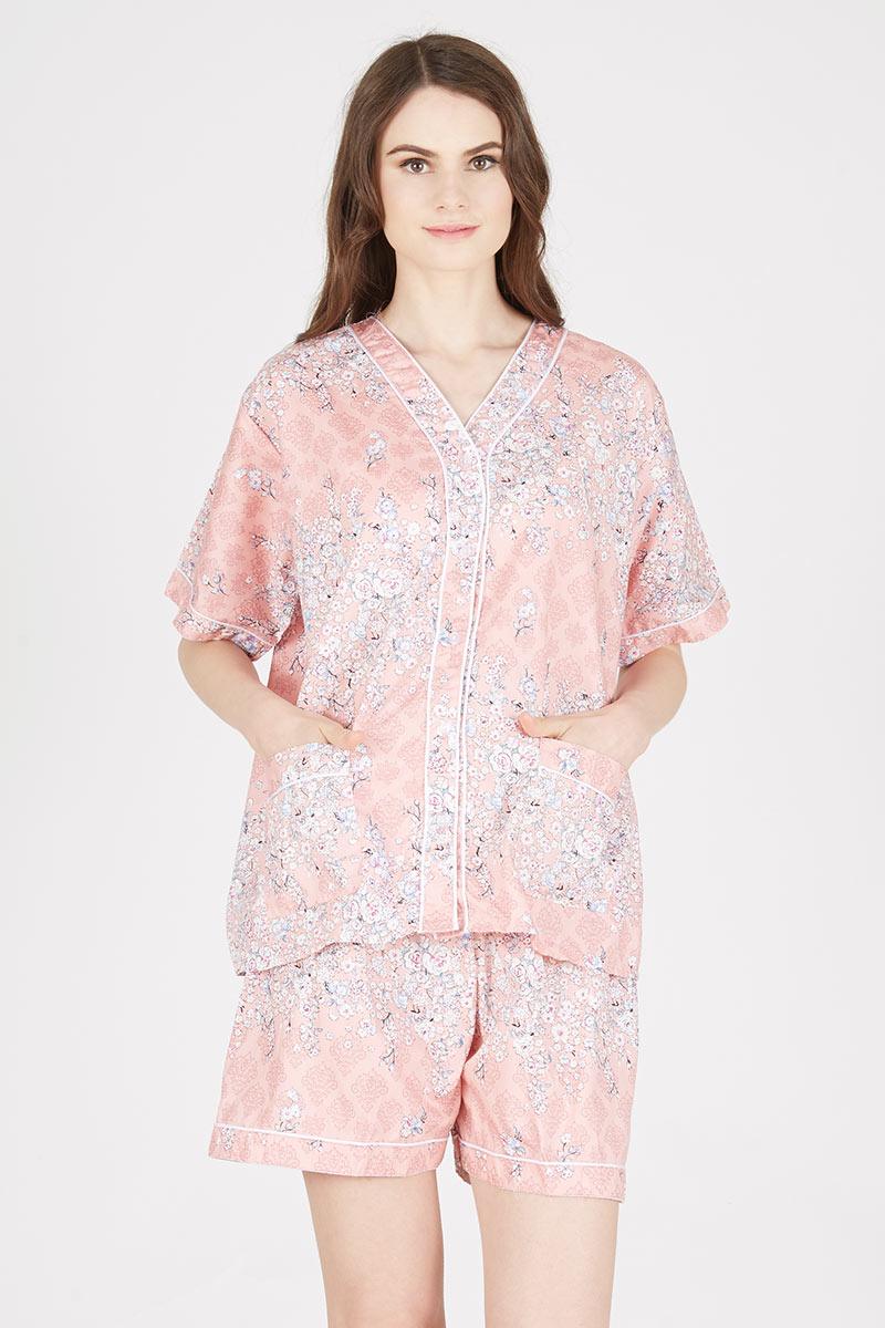Yemima Short Pajamas In Pink