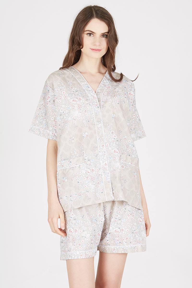Yemima Short Pajamas In Milo