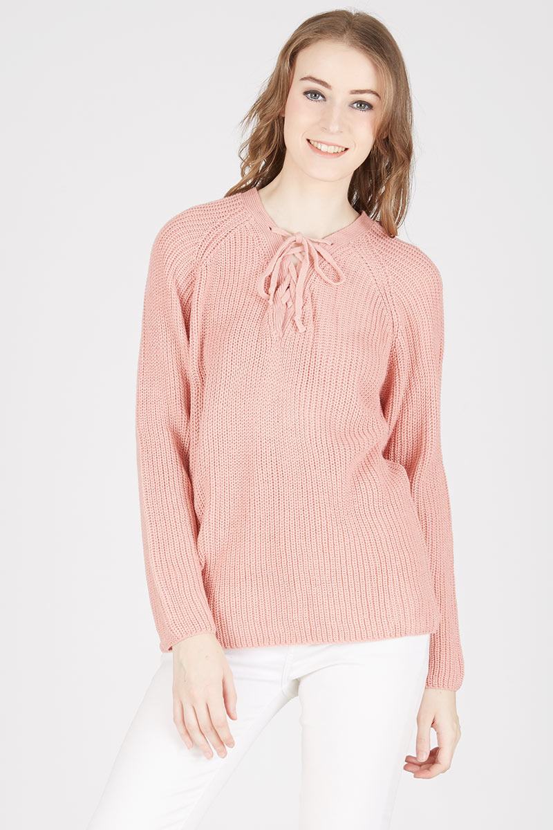 Lanea Knit Wear Tops Dusty Pink