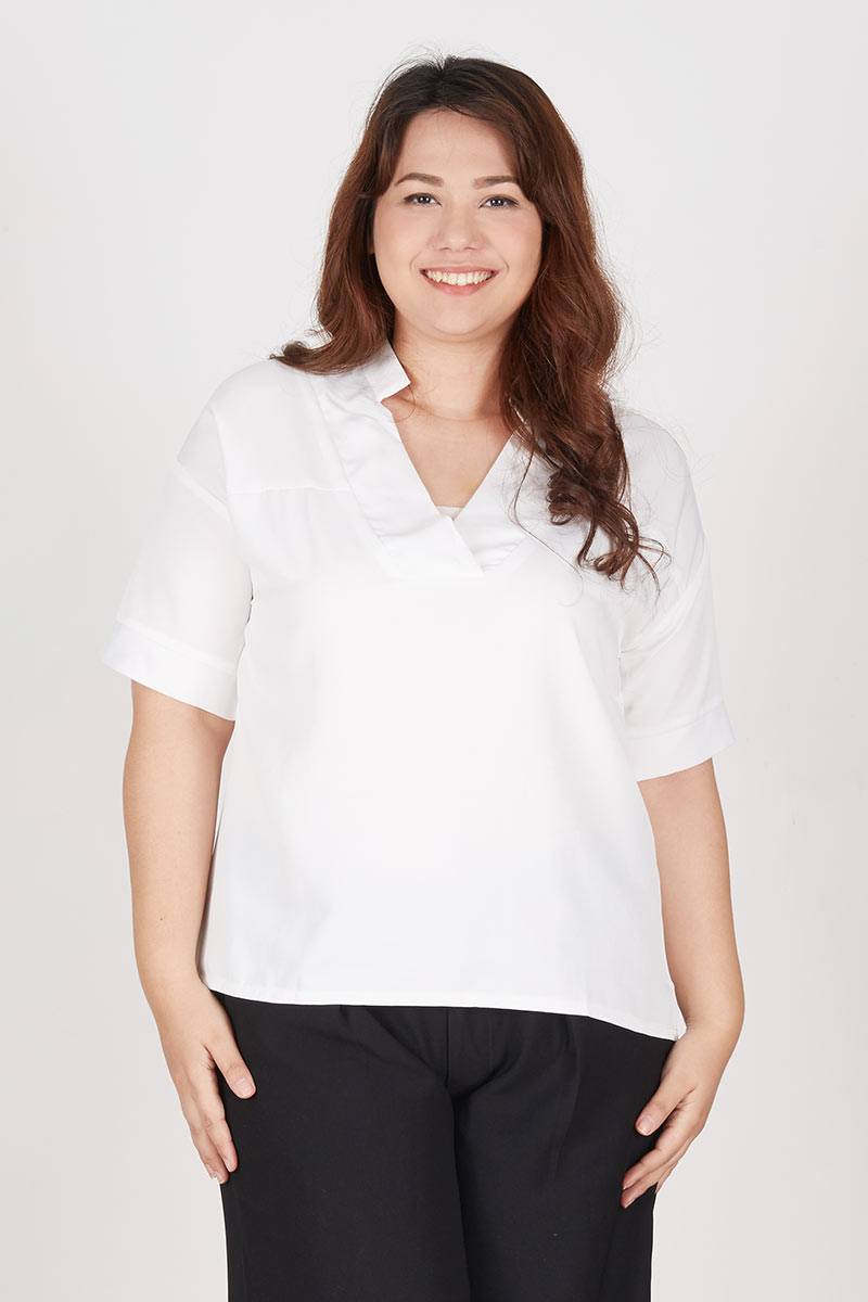 Bevary Top White